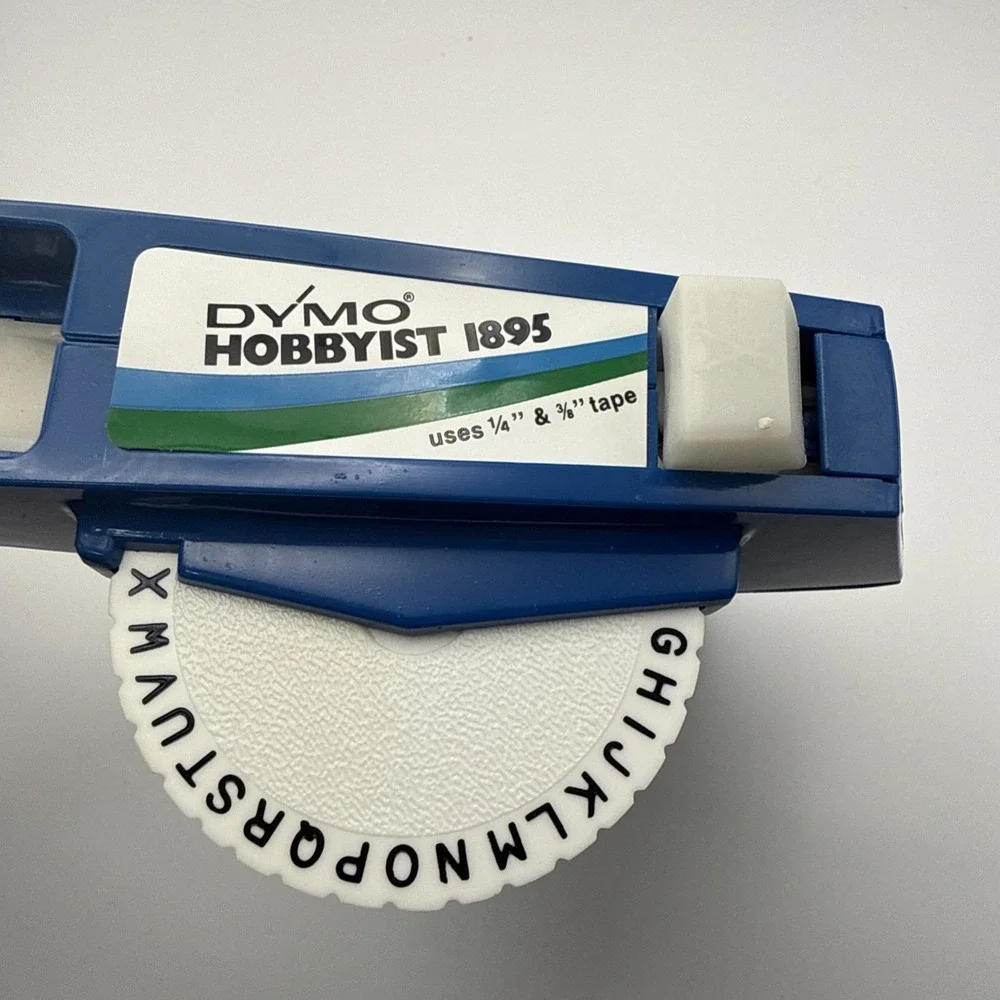 DYMO Hobbyist 1895 Label Maker Printer 3/8